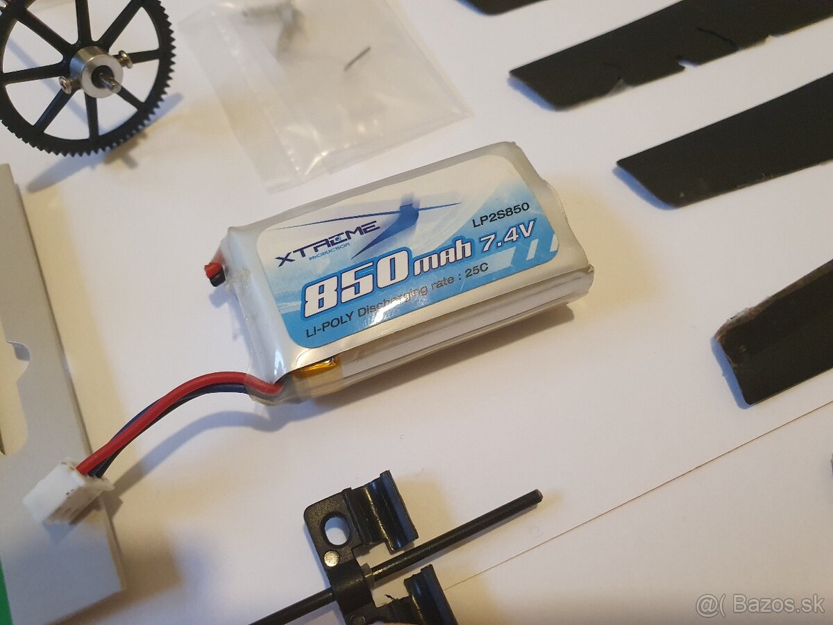 RC vrtuľník E-fly diely - 3