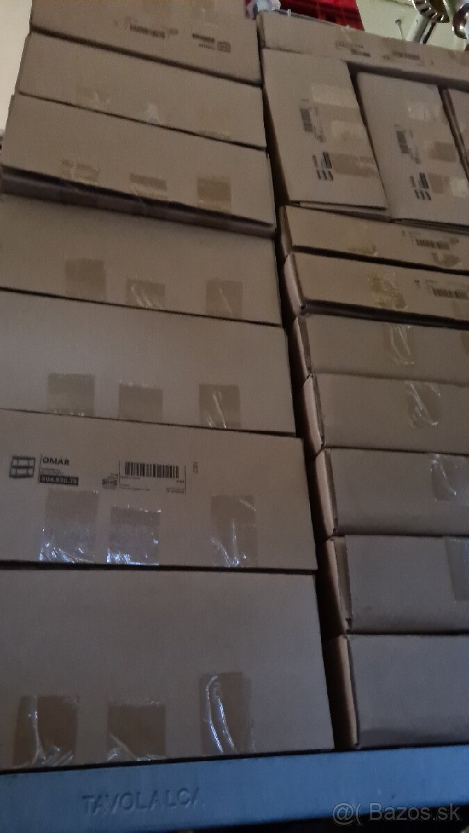 Regal nove zabalene Ikea Omar - 3