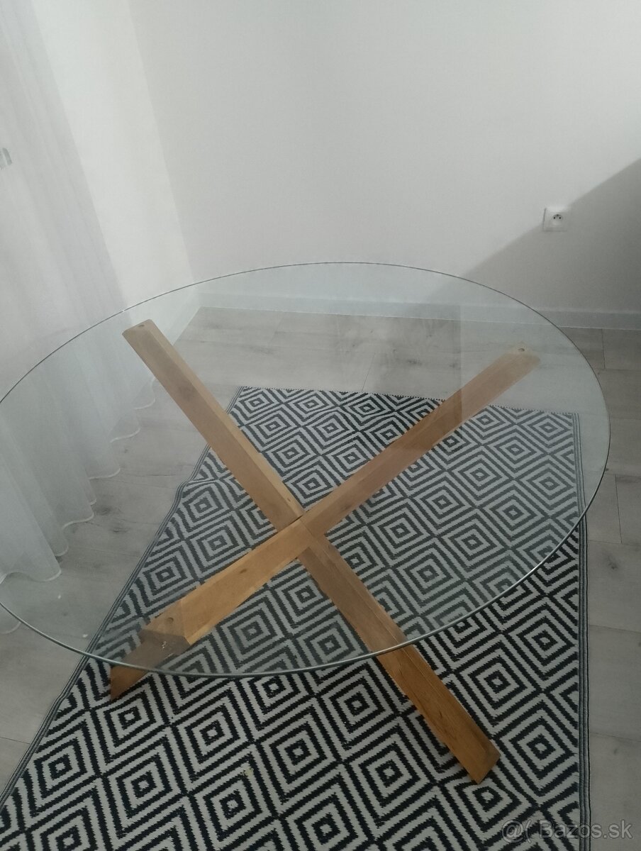 PREDAM OKRUHLY JEDALENSKY STÔL 119CM - 3