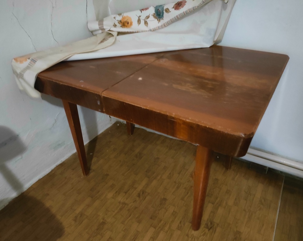 Retro set rozťahovací stôl + stoličky + darček - 3