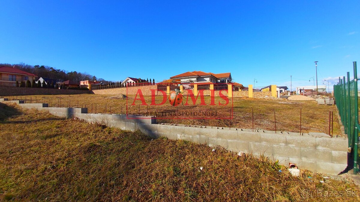 ADOMIS - Exkluzívny STAVEBNÝ POZEMOK, 1200m2 Budimír - Pod - 3
