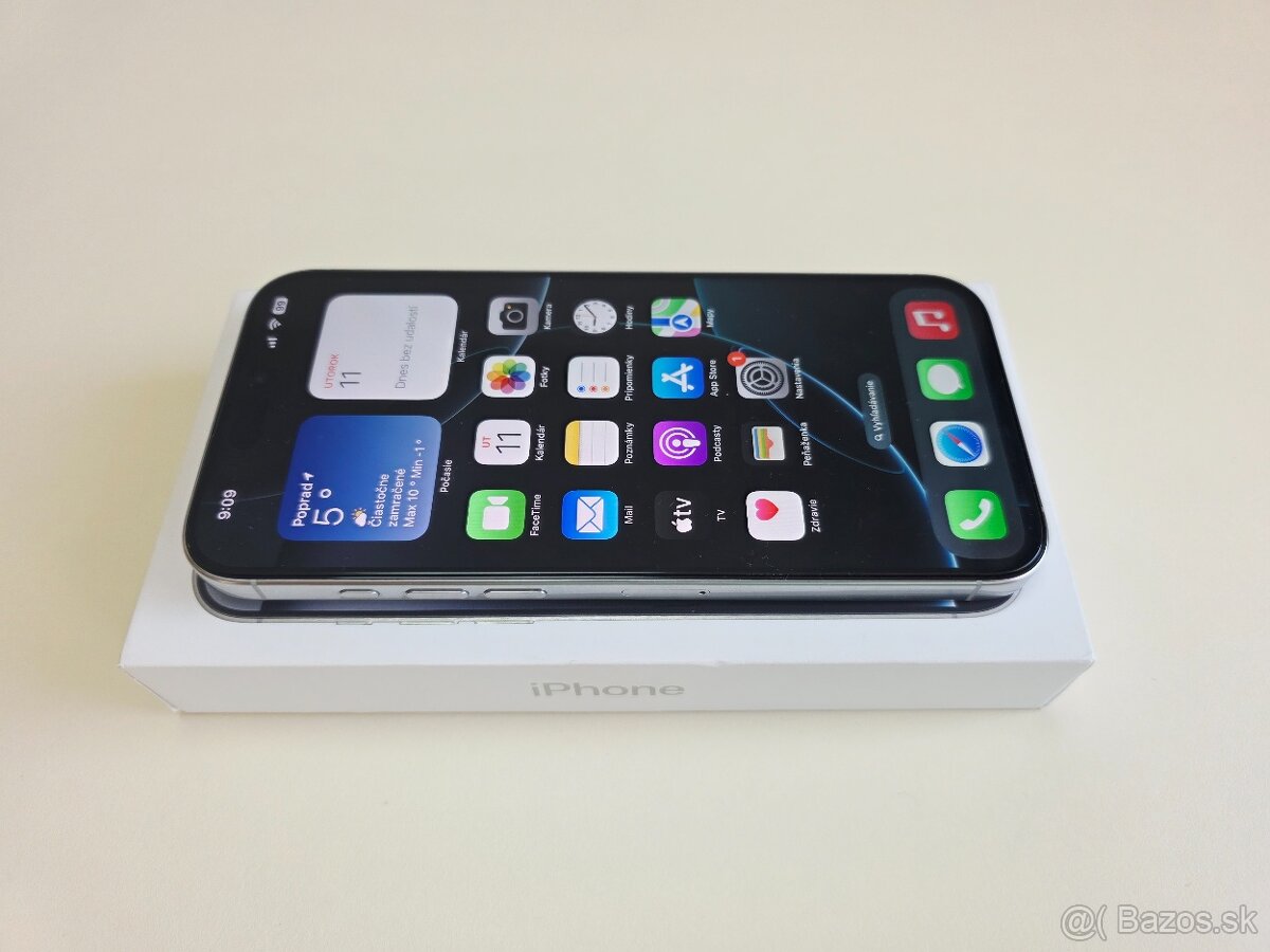 APPLE IPHONE 16 PRO MAX 256GB ,WHITE TITANIUM,BATERKA 100% - 3