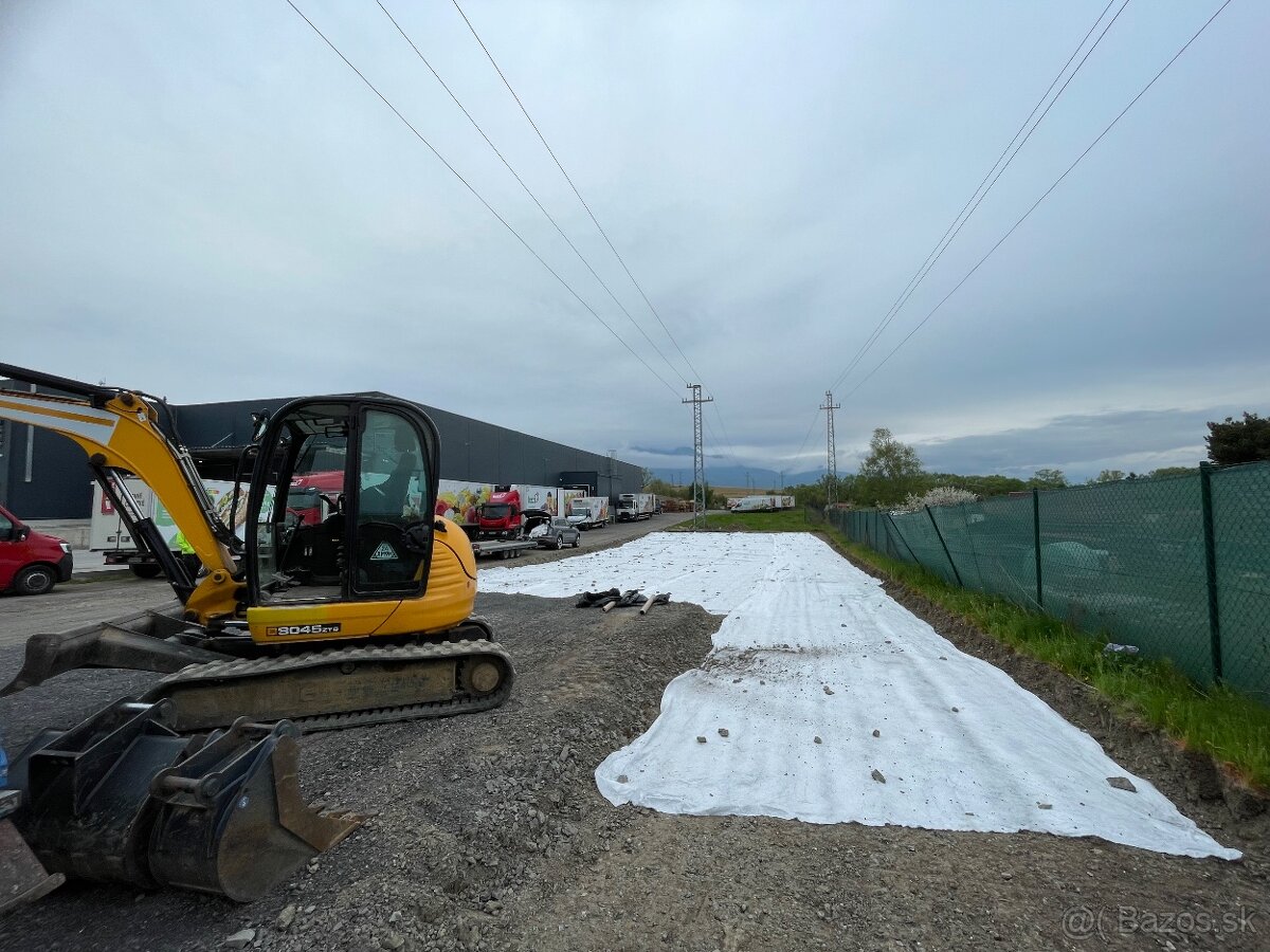 Výkopové práce / Terénne úpravy / Spevnené plochy - 3