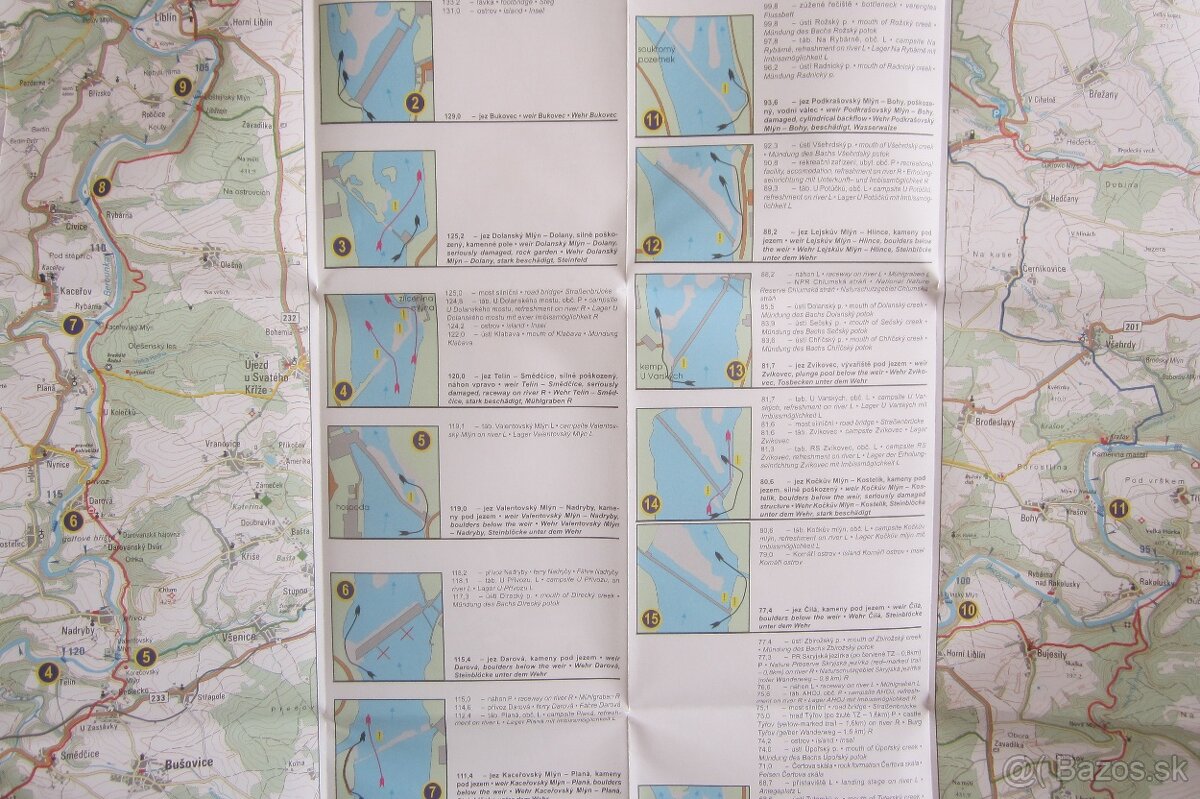 Vodácke mapy Čechy - 3