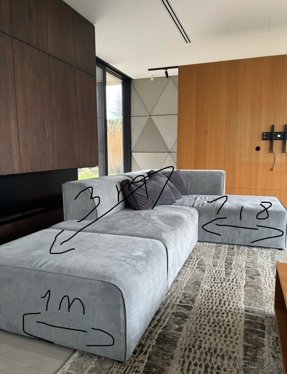 Rohova sedacia súprava - 3