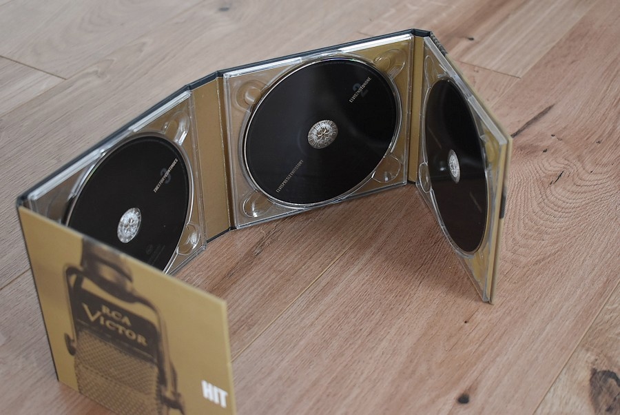 Elvis Presley Hitstory - 3 × audio CD set + plagat - box set - 3