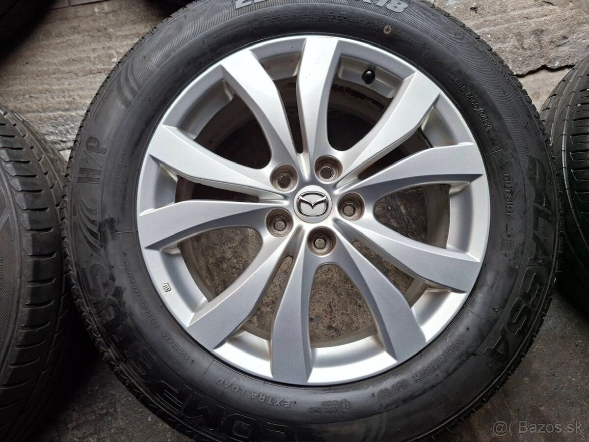 Orig.hliníkové disky Mazda R18, 5x114,3 - 3