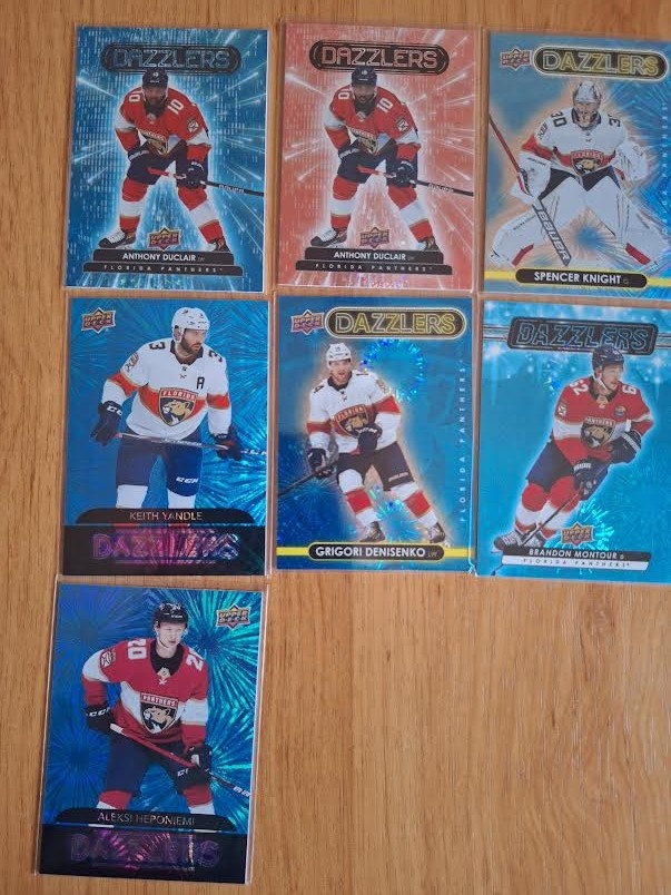 Hokejove karty,kartičky Florida Panthers - dazzlers - 3