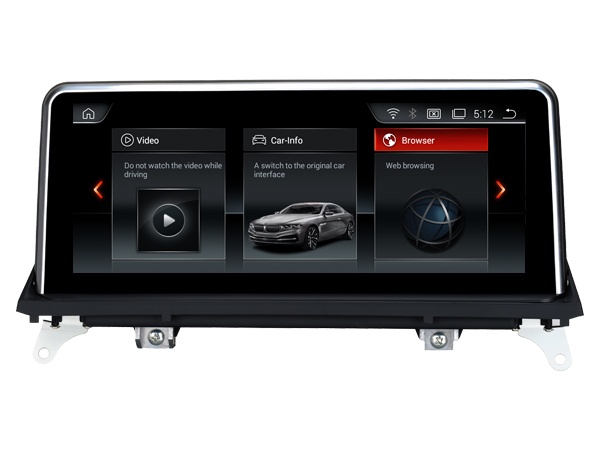 BMW X5 E70 X6 E71 dotyková NAVI TOP 8jadro 4GB RAM CARPLAY - 3