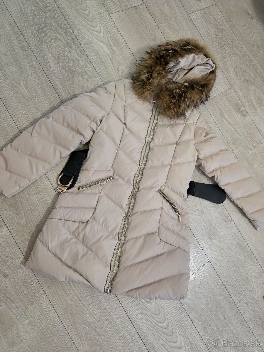 Paperova bunda s pravou kožušinou - 3