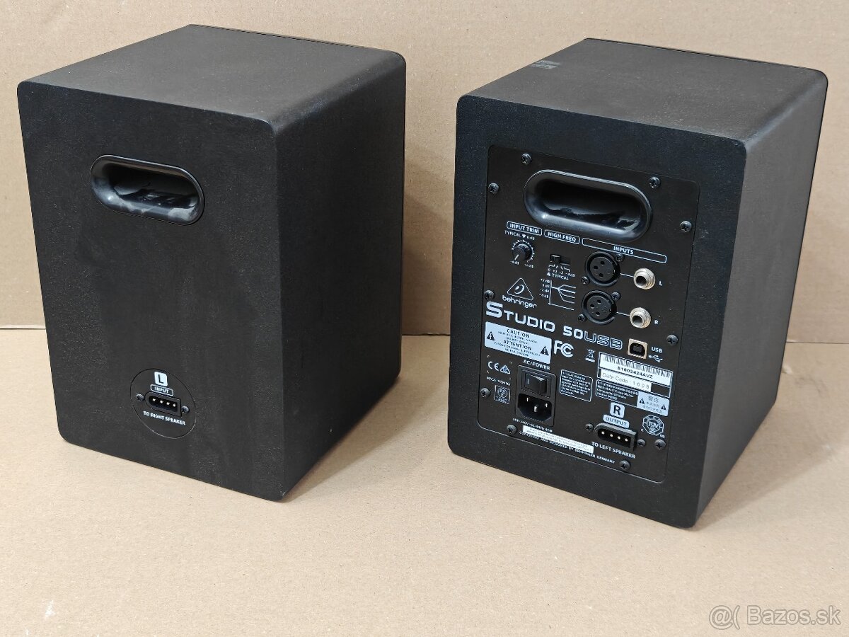 Predám reproduktory BEHRINGER 50USB aktívny monitor - 3