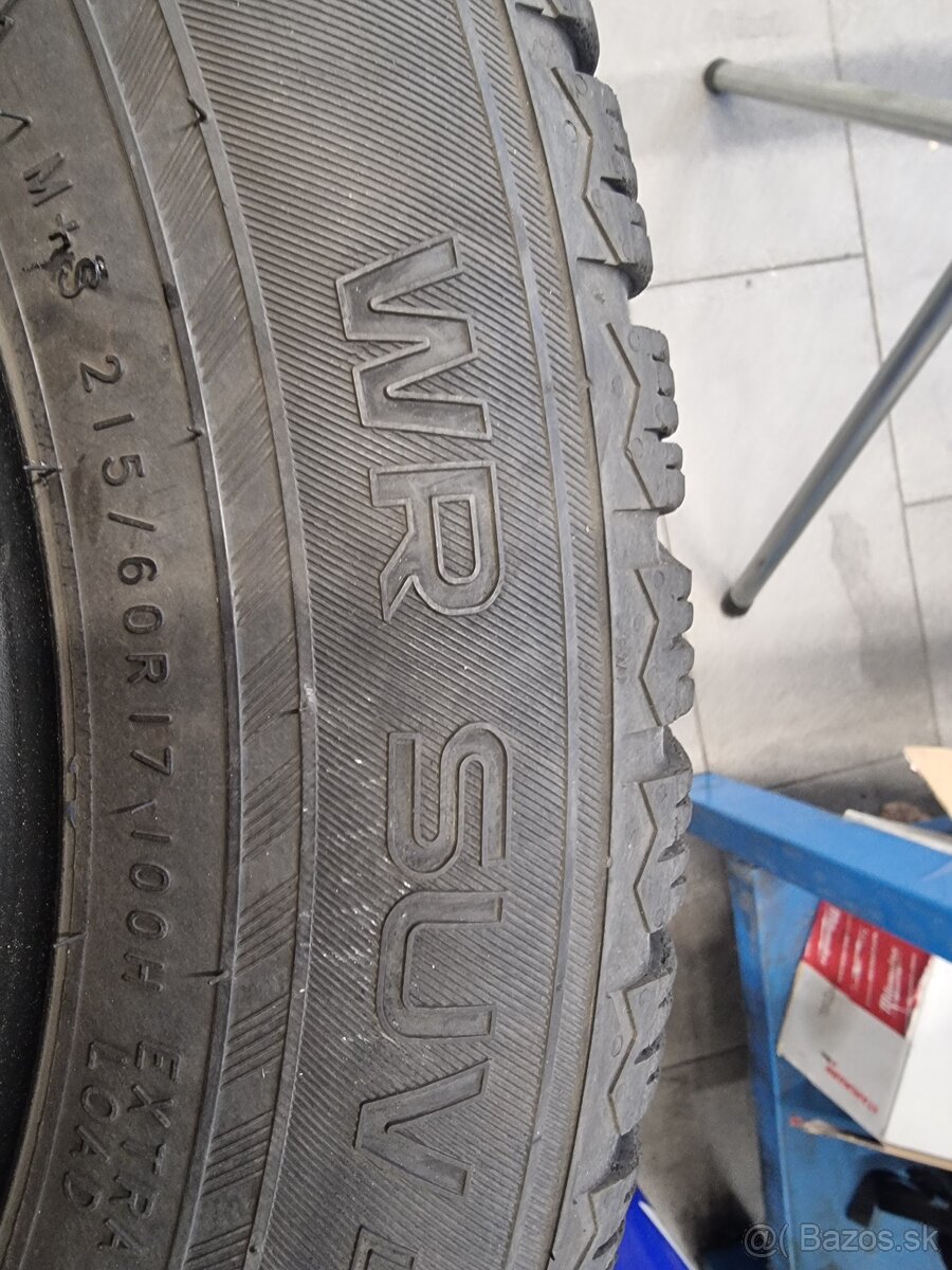 Predam pneumatiky 215/60/R17 - 3