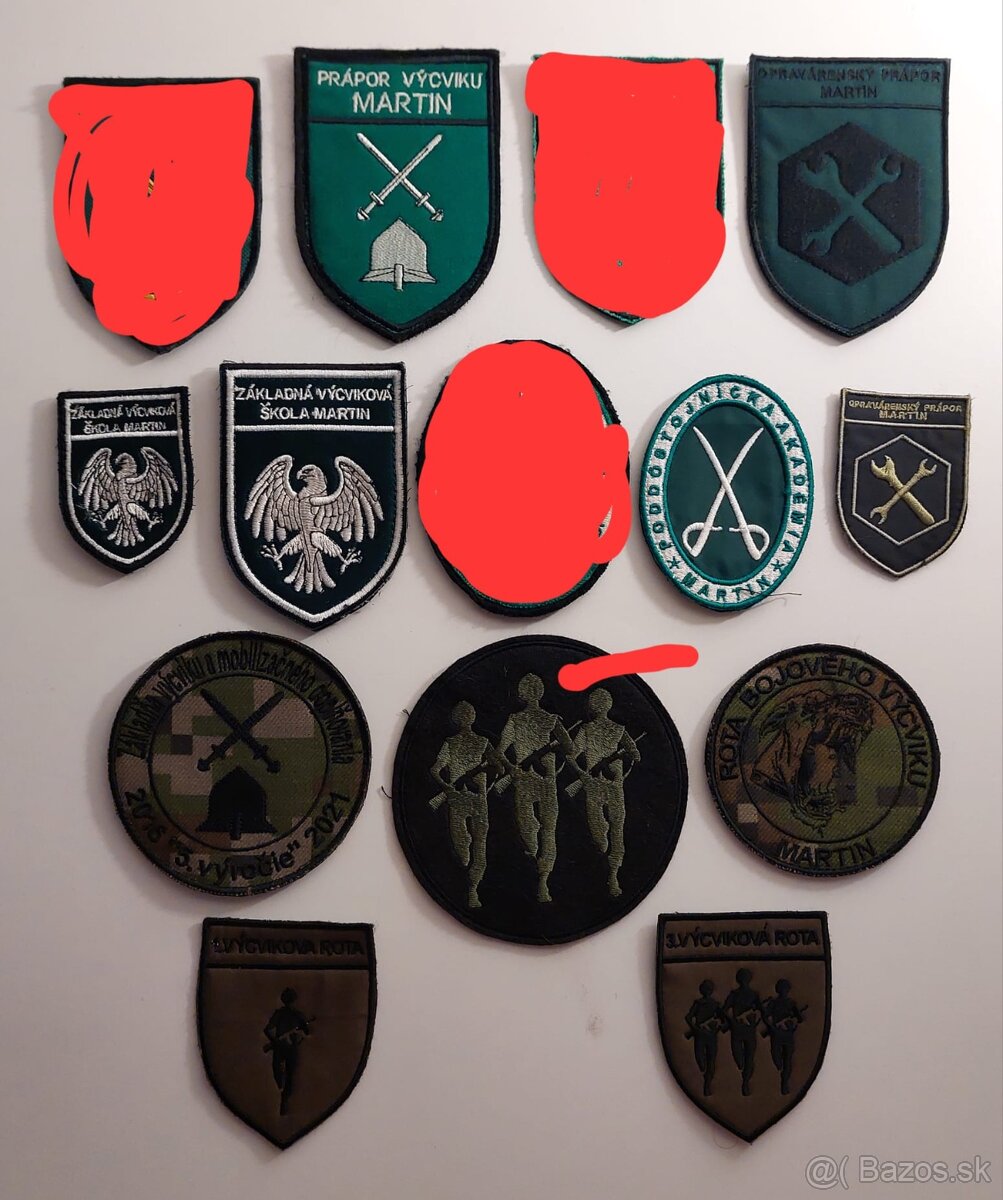 Predám vojenské nášivky - 3
