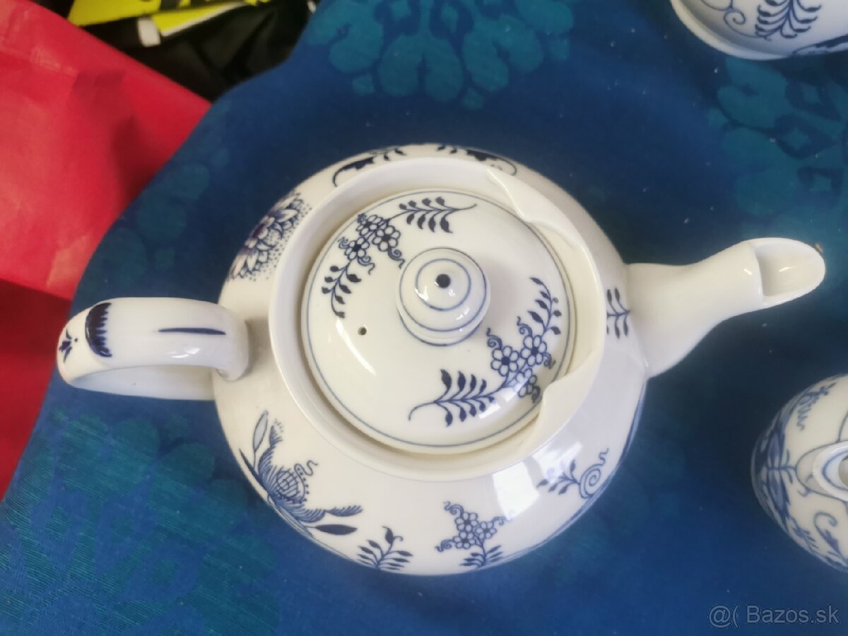 Starožitný cibulak, cajnik a Konvicka - 3