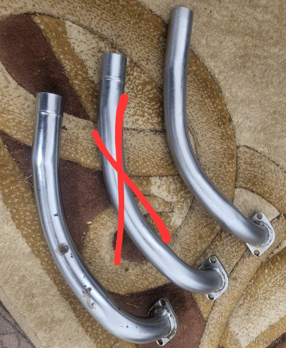 Koleno výfuku jawa pionier typ 05 20 21 23 nové originál - 3