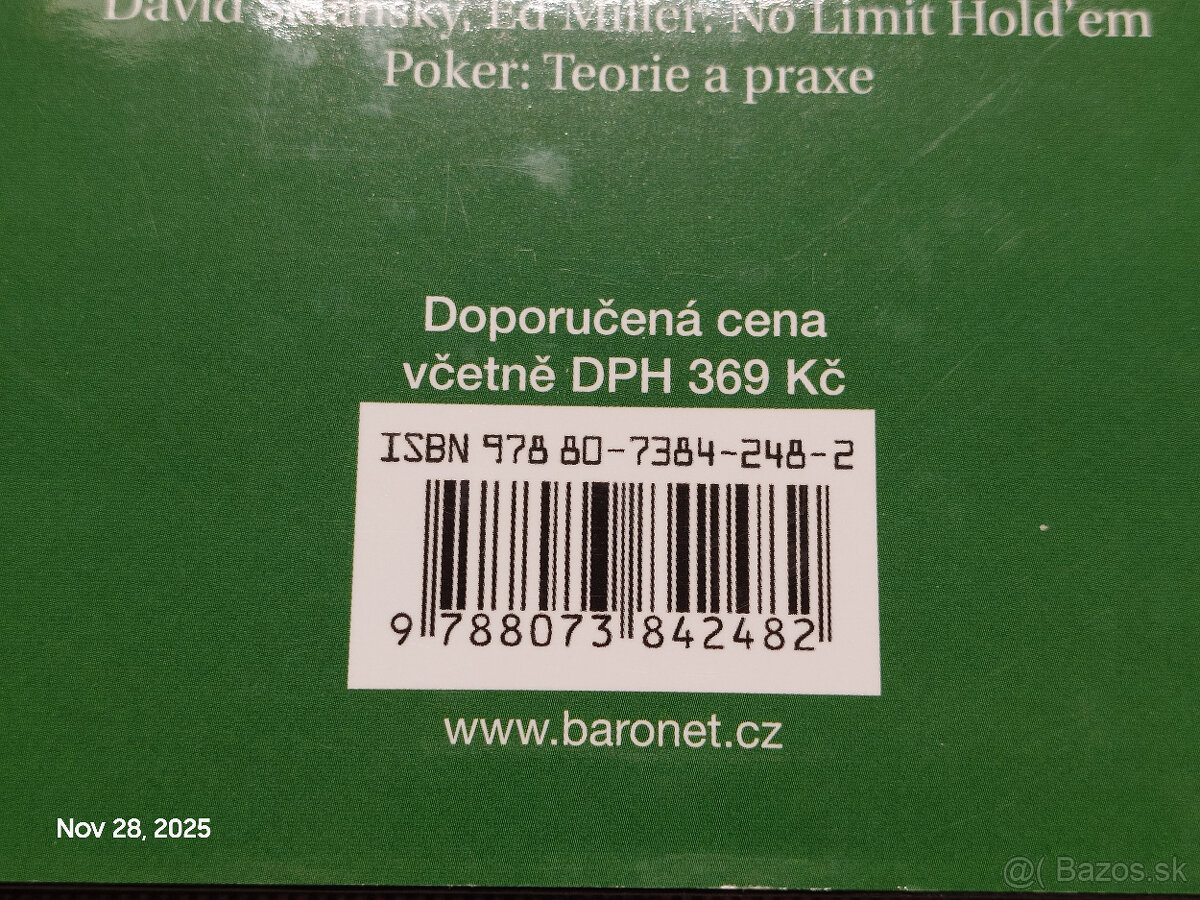 'Poker teorie a praxe' a 'Ako sa stat Poker pro' - 3
