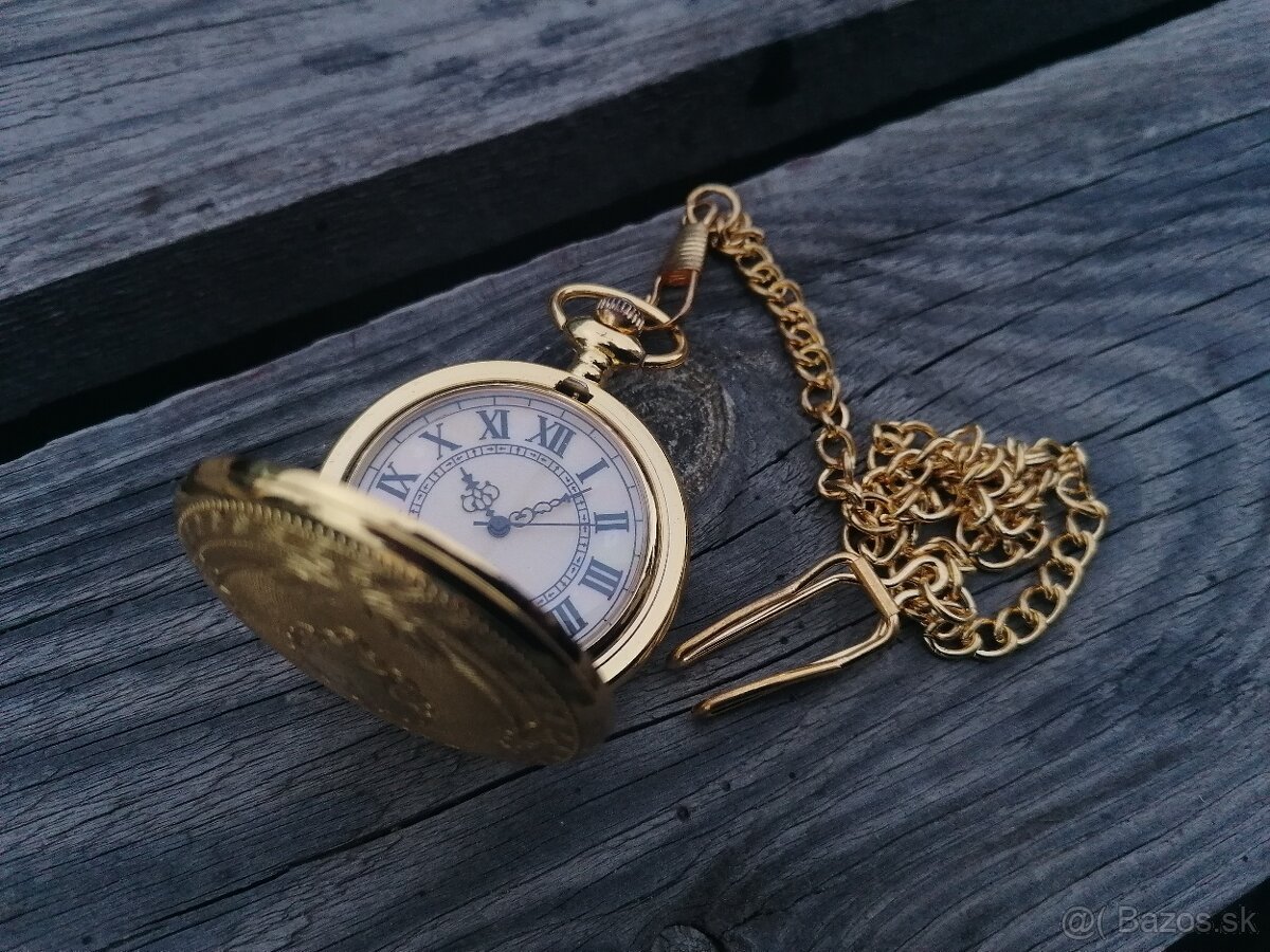 Zlaté vreckové hodiny - 3