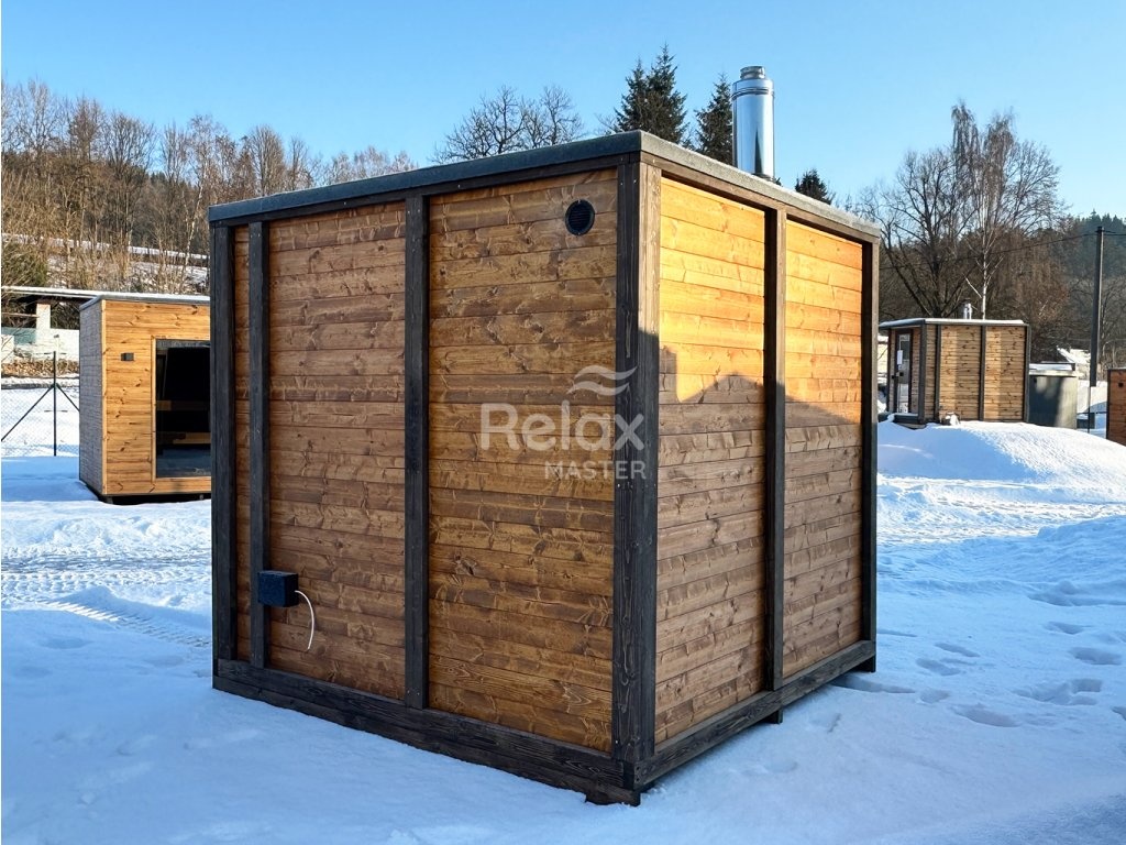 ModulSauna 240 × 250 zo smreku - 3