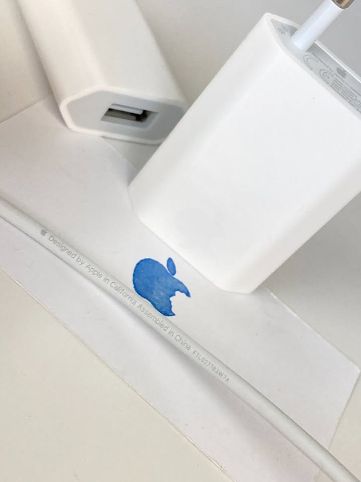 Sada originál Apple nabíjačka Adaptér + kábel Lightning - 3