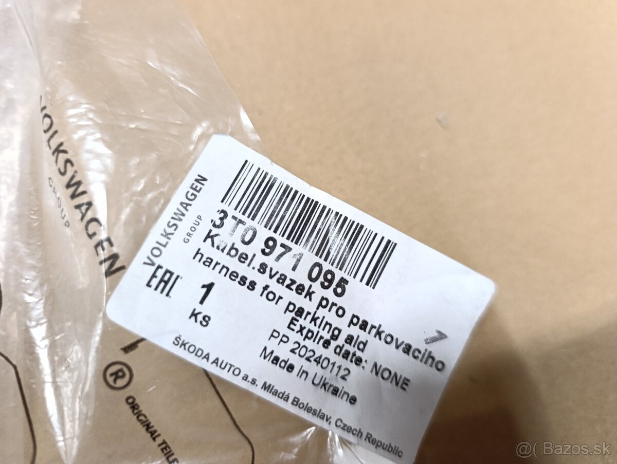 Káblový zväzok pre parkovací asistent Superb II - 3