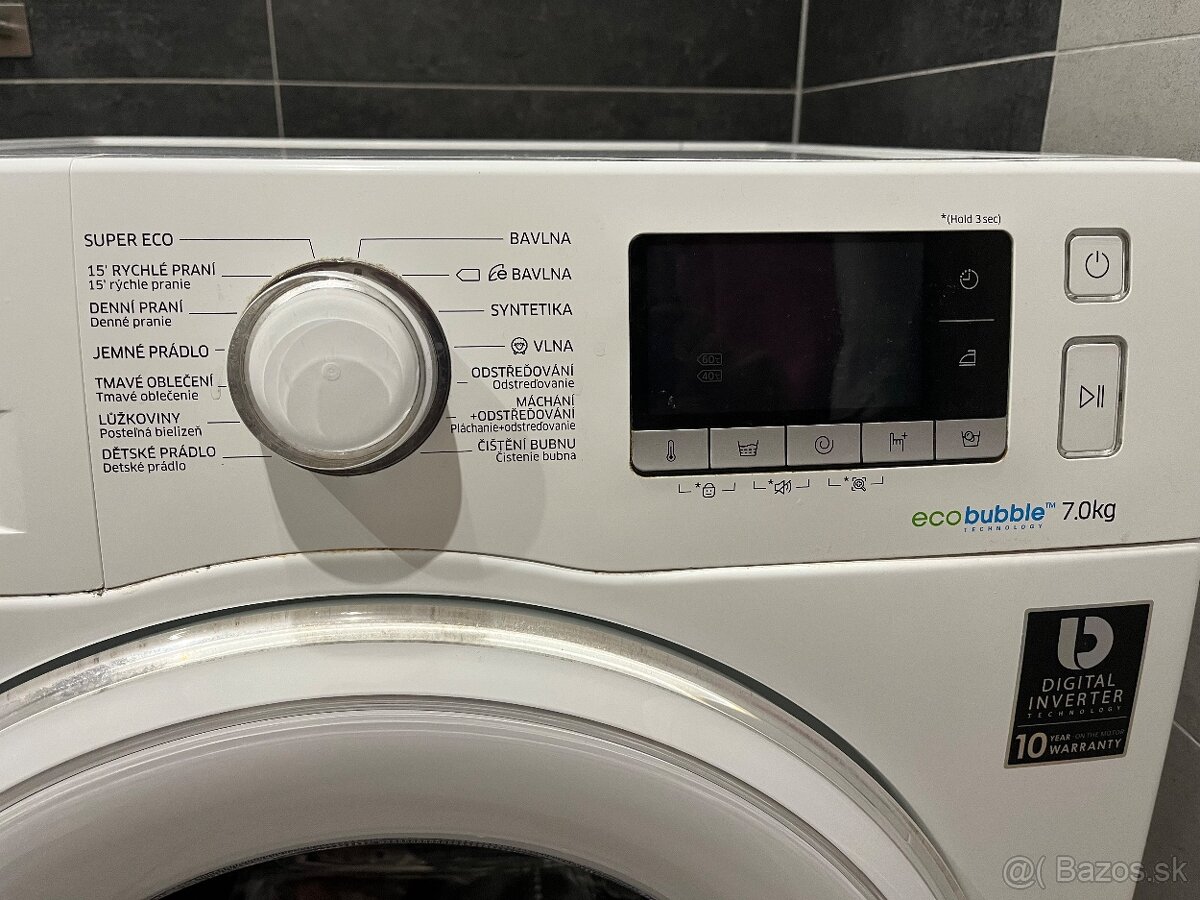 Samsung pracka zpredu plnena - 3