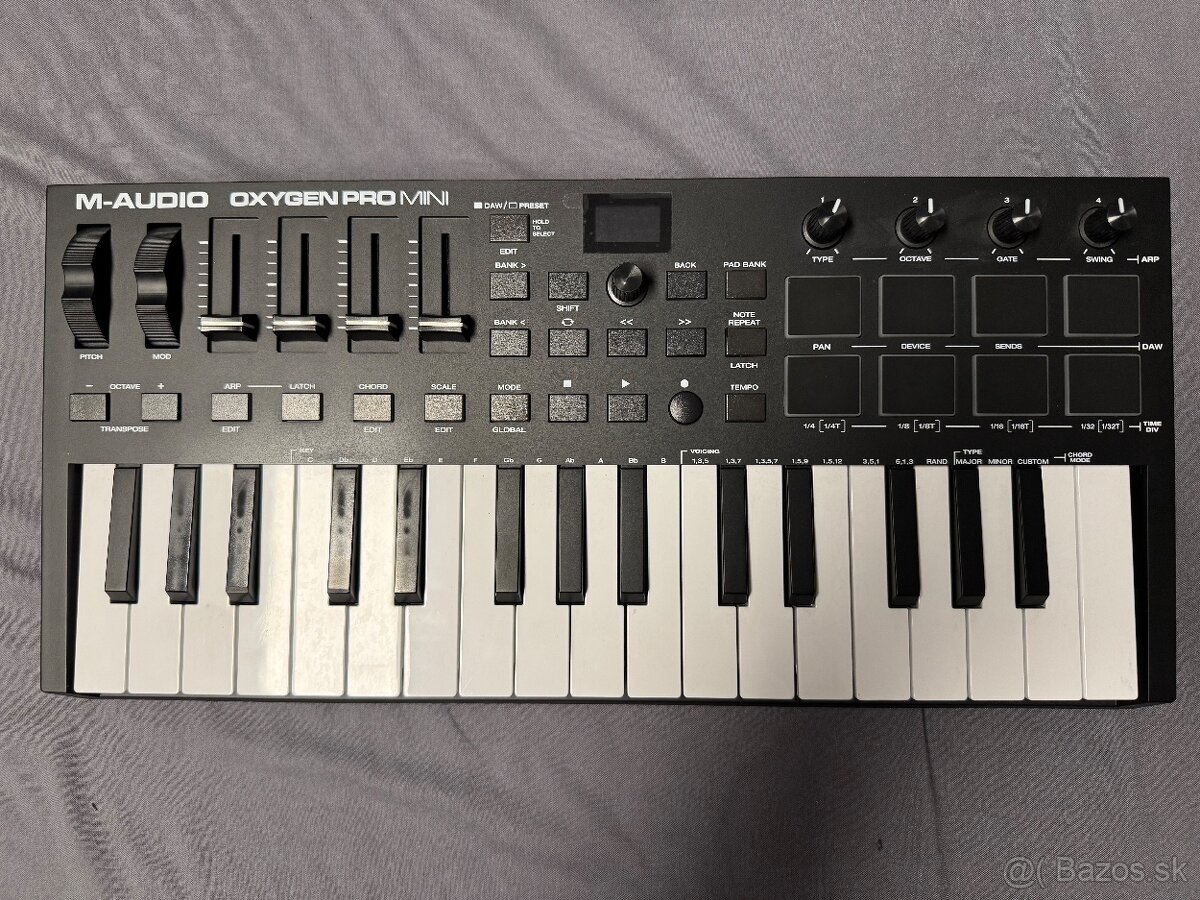 MIDI klávesnica M-Audio Oxygen Pro Mini - 3