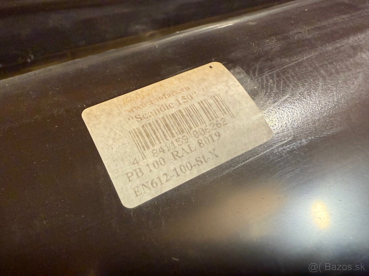 Roofart zvody Scandic 150 RAL 8019 - 3