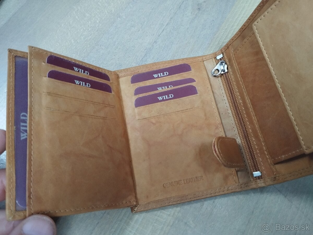 Svetlo hnedá peňaženka - 3