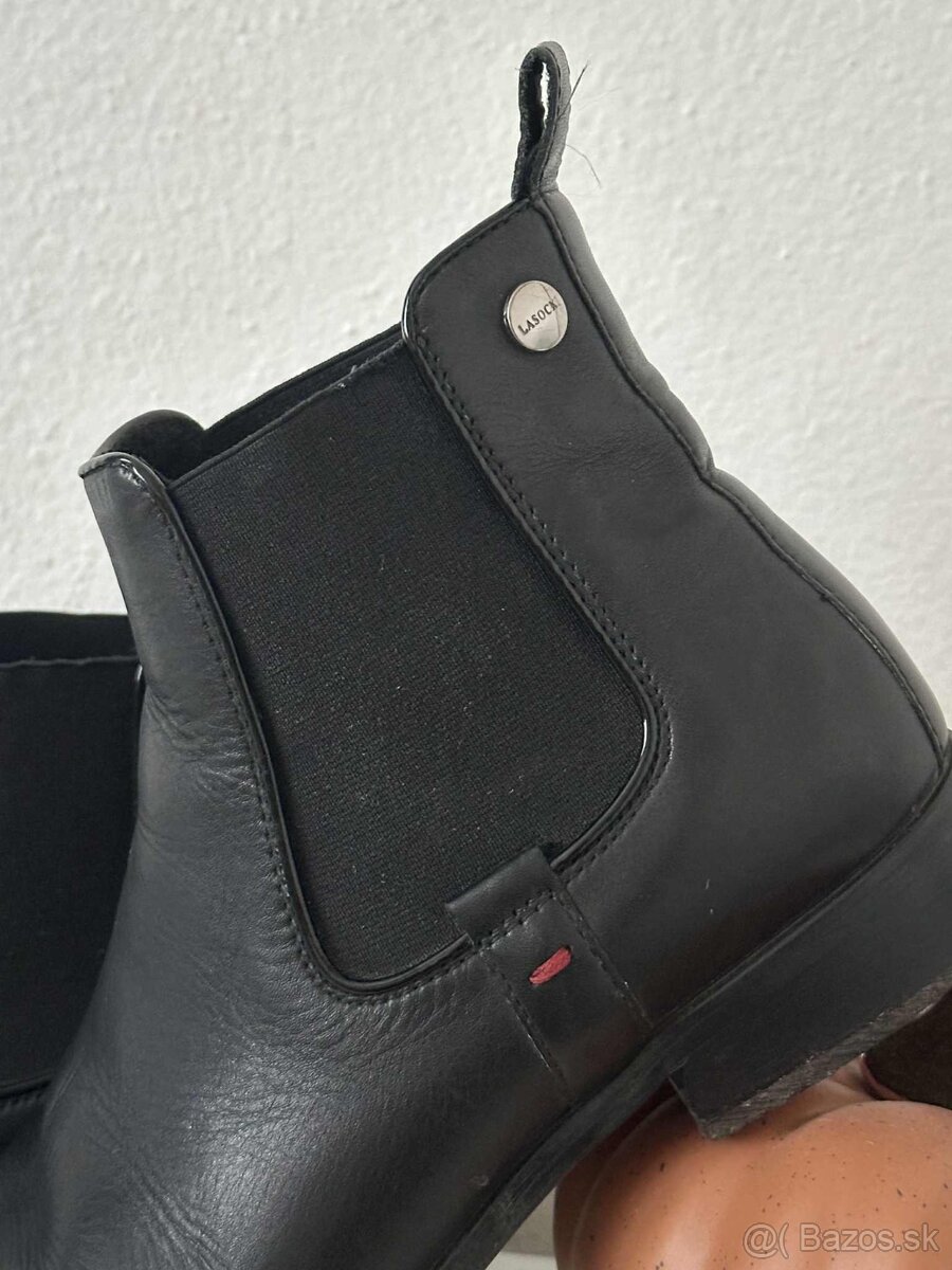 Kožene kotnikove čižmy vel 36 - 3