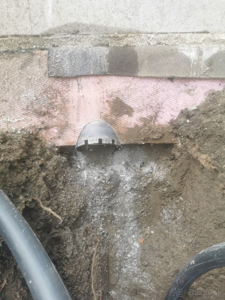 Jadrové vŕtanie, Zmrazovanie potrubia - 3