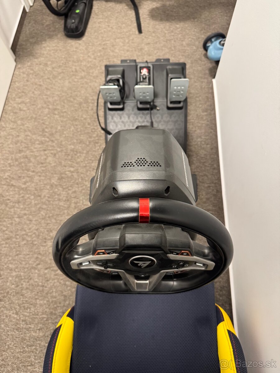 Herná závodná sedačka + volant - 3