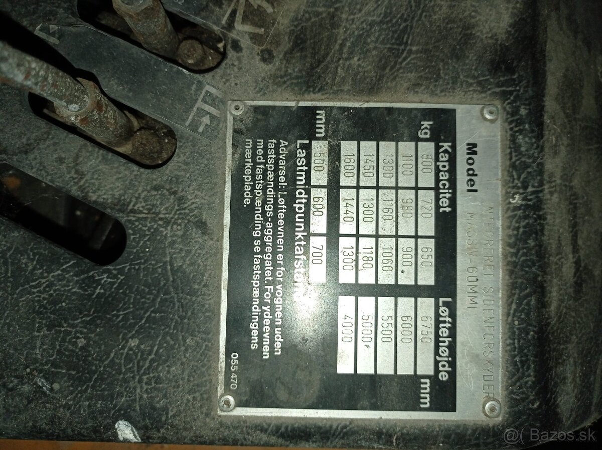 Vysokozdvizny vozik bosch 80 % baterie - 3