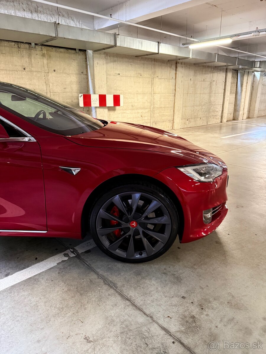 Tesla model S P100D 2020 Ludicurus 804koni plna zaruka - 3