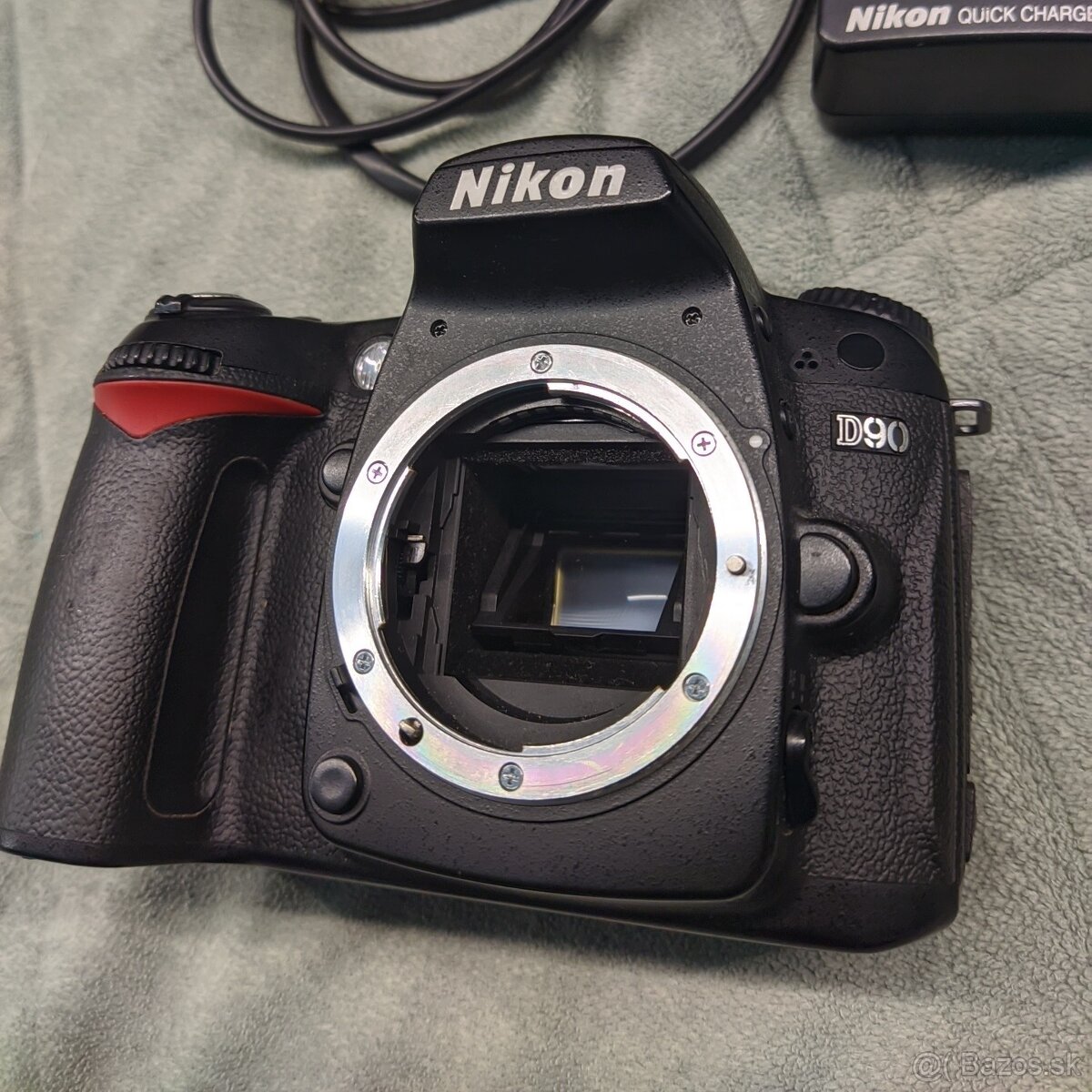 Zrkadlovka Nikon D90 / Objektív Nikkor Af 50mm 1.8D - 3