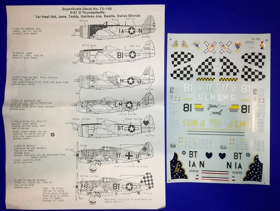 P-47D-N Thunderbolt Razorback 1/72 - 3
