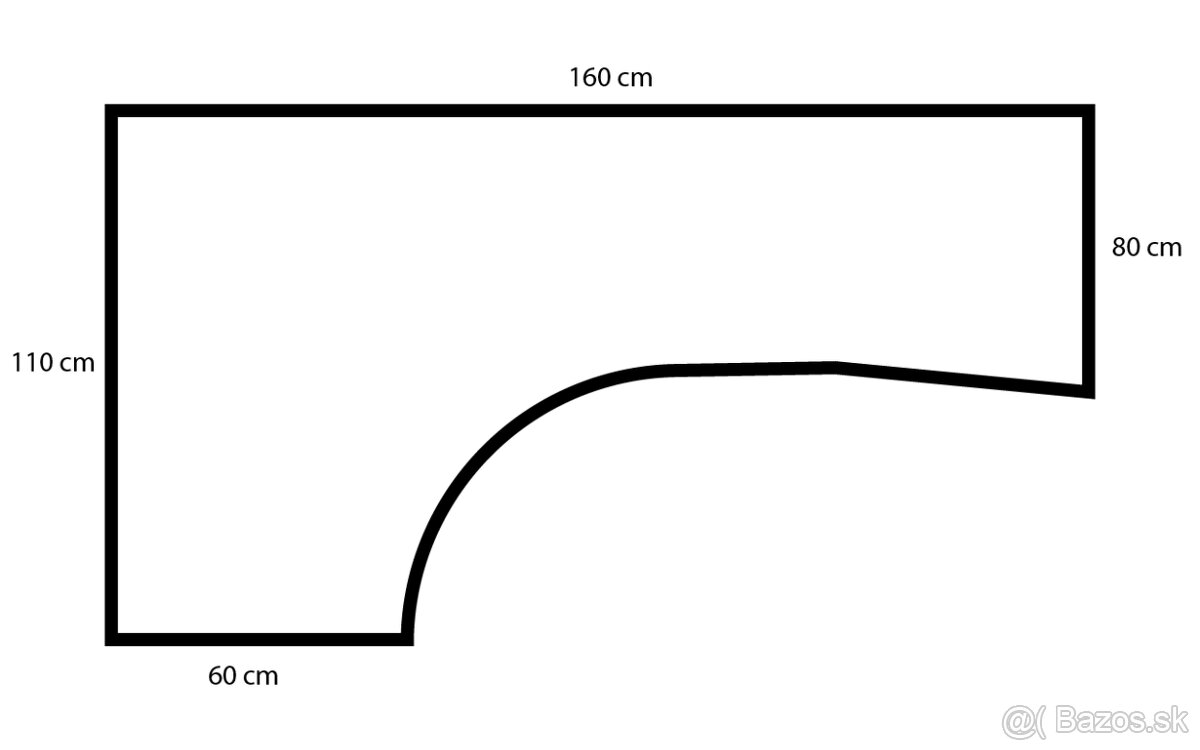 Masívny rohový stôl - 3