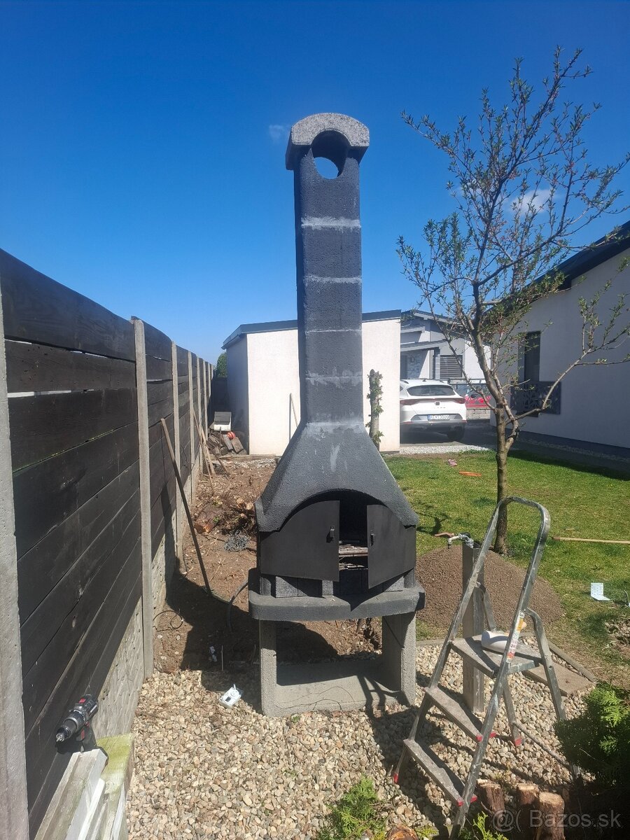 Darujem gril betón - 3