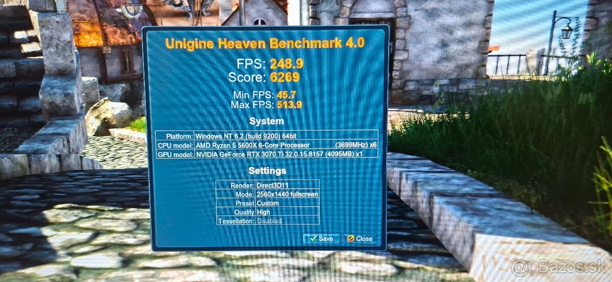 grafická karta ge force nvidia rtx3070ti 8gb - 3