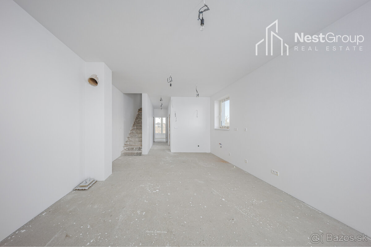 PREDAJ NOVOSTAVBA 4-IZBOVÝ BUNGALOV, POZEMOK 300 m2, HUBICE - 3