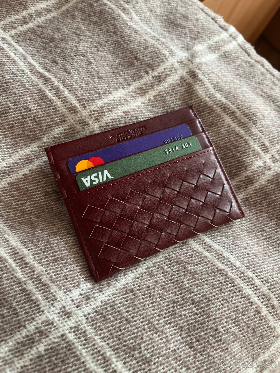 Púzdro na karty Bottega Veneta Peňaženka - 3