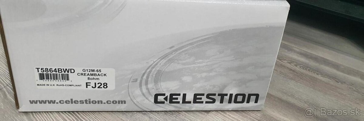 CELESTION G12M-65 Creamback 8Ohm Made in U.K - 3