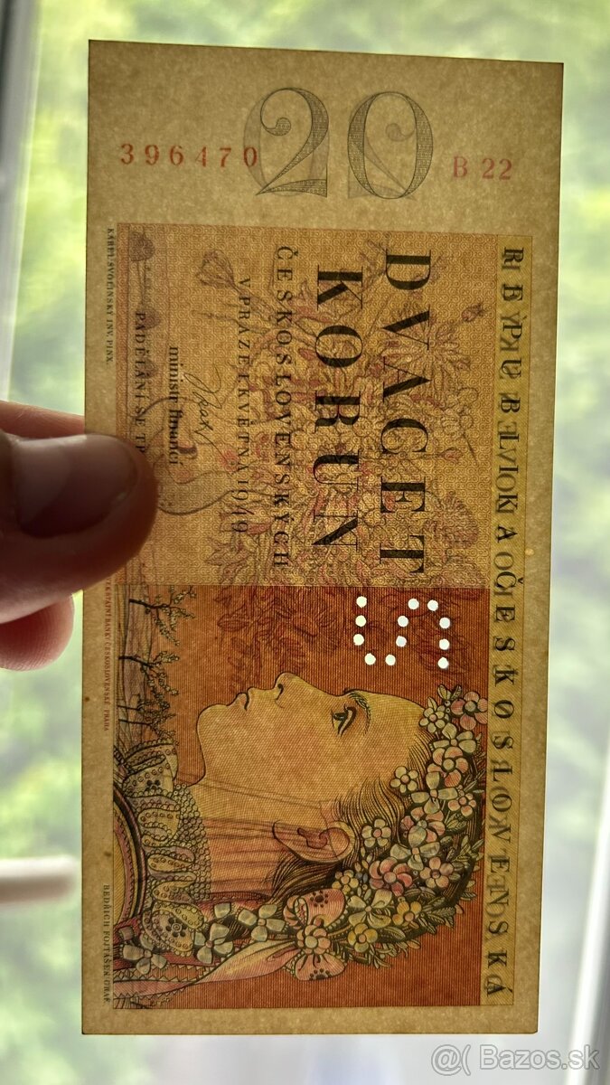 Bankovky ČSSR 1949-1950 UNC - 3