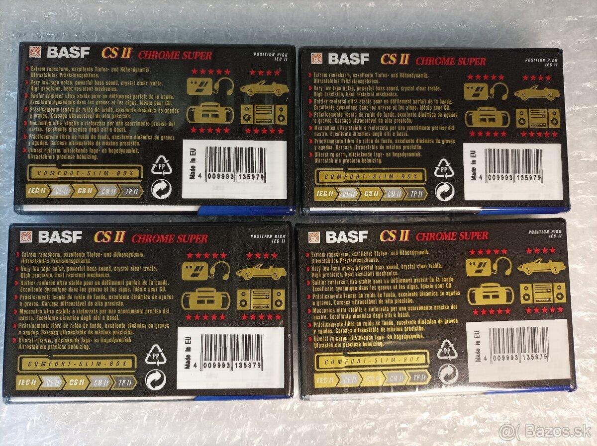 BASF CHROME SUPER II 90 (BASF CSII 90) - MC kazeta - 3