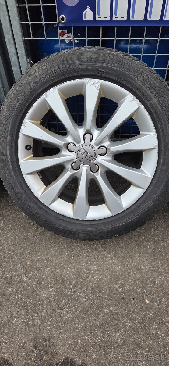 Predám zimný komplet na audi. - 3