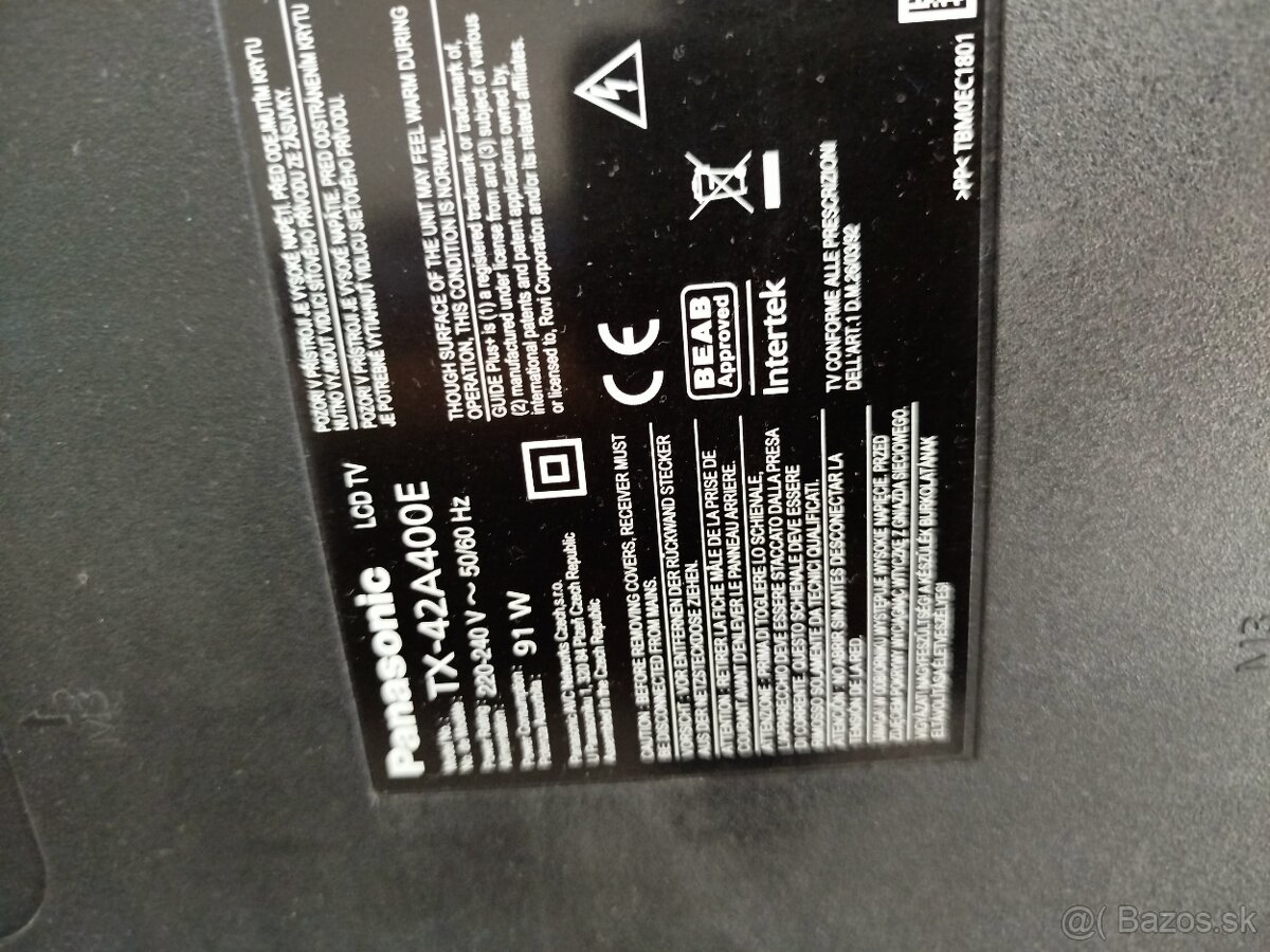 Tv Panasonic 42 - 3