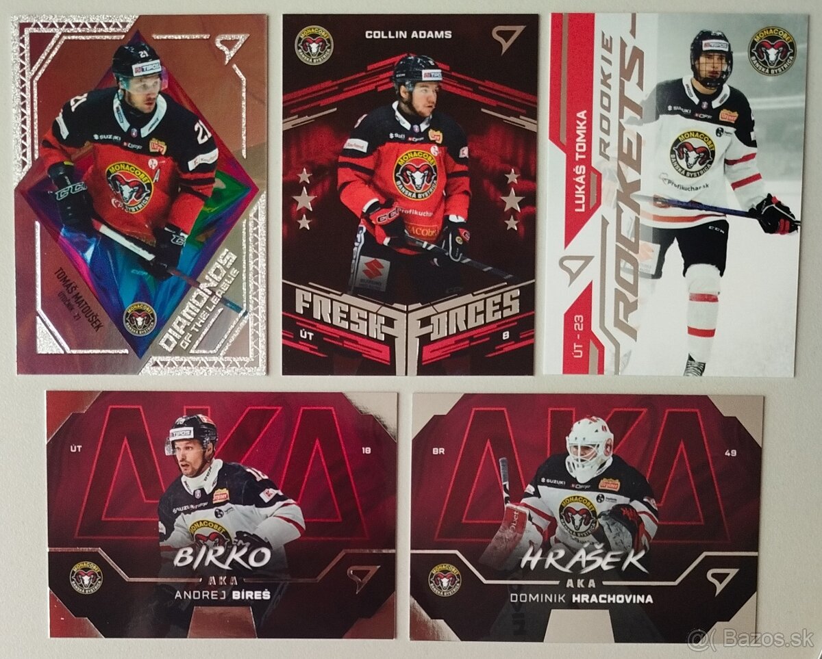 Hokejové kartičky TIPOS EXTRALIGA 2024/2025 HC 05 B.BYSTRICA - 3