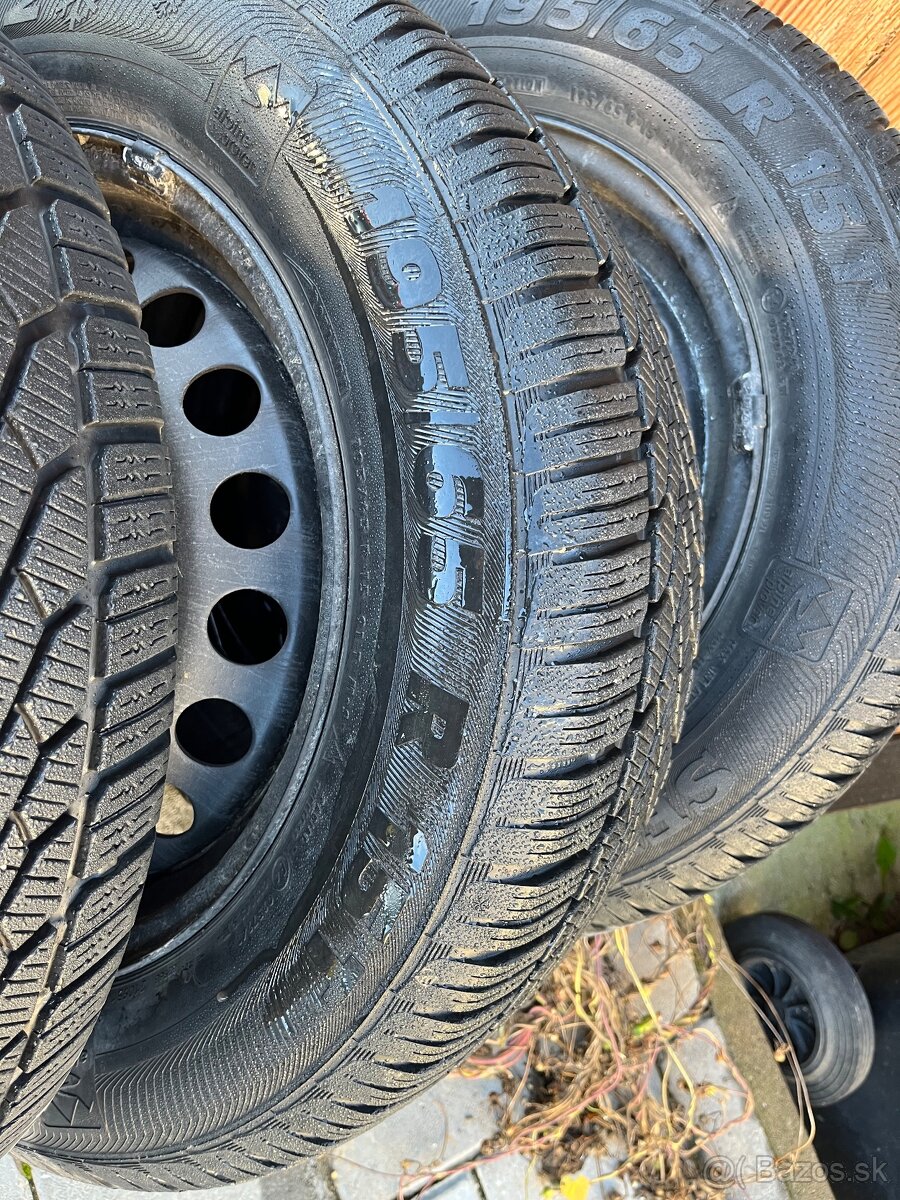 195/65 R15 zimná sada - 3