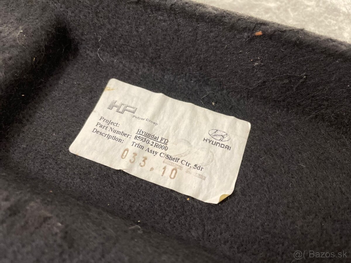 Zadné pláto Hyundai i30 - 3