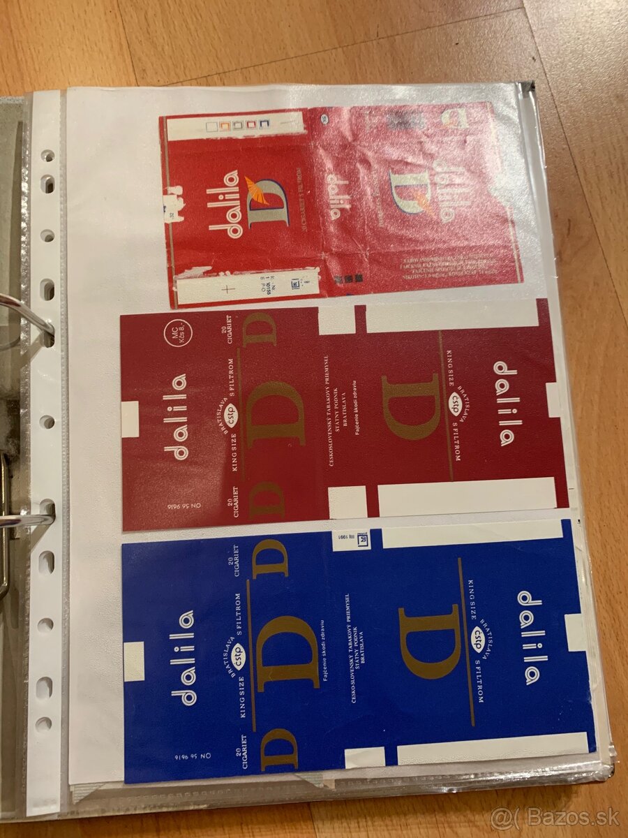 Zbierka cigaretových krabičiek - 3