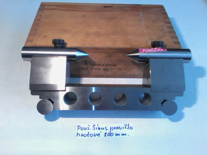 Sínusové pravítka. - 3